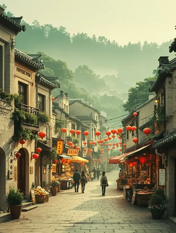 古镇寻味 - 美食寻味 古镇寻味 海报封面